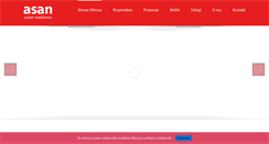 Desktop Screenshot of mebleasan.pl